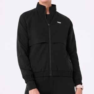 Figs Black Sydney Scrub Jacket